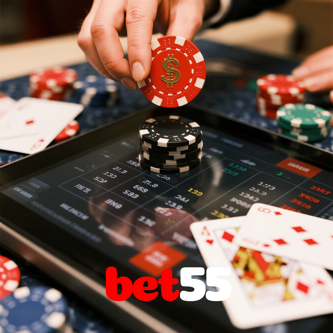 bet55：Apostas emocionantes no futebol e os melhores jogos de cassino!