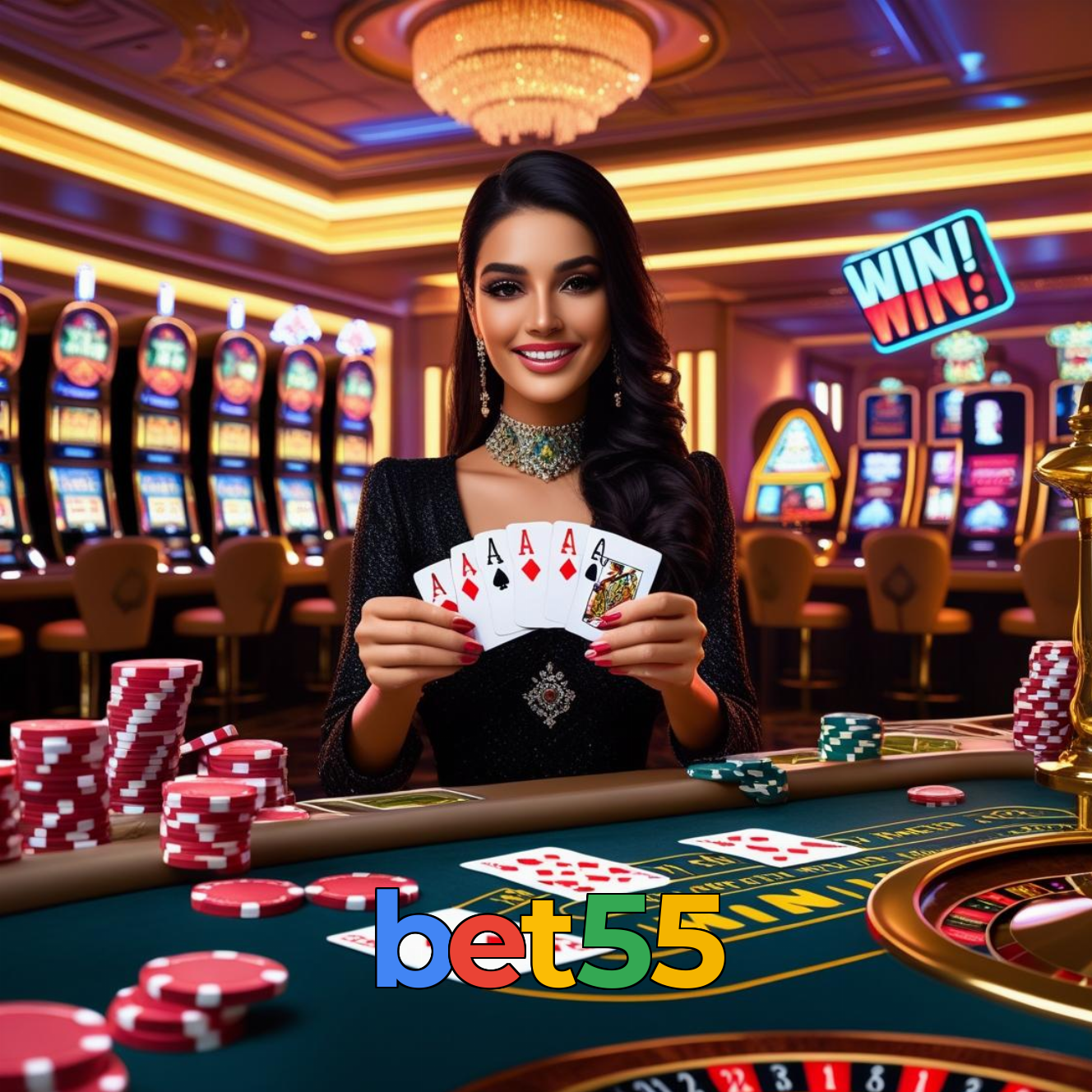 bet55:Em cada jogo, a chance de ganhar é sua! Jogue agora no cassino!